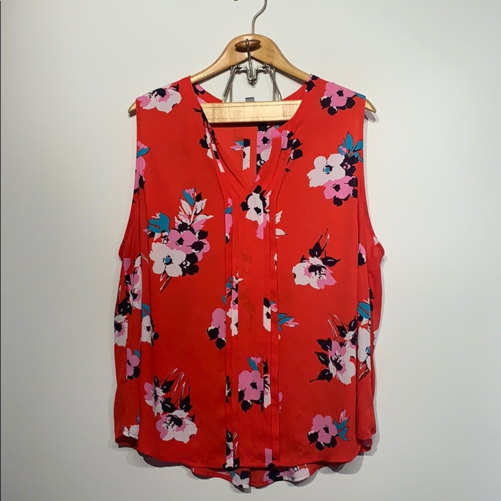 Market & Spruce 3X floral top